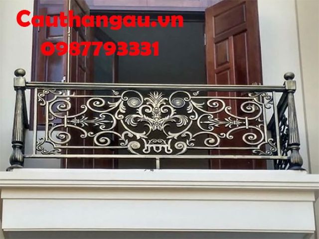 Thẩm mỹ đẳng cấp khi lựa chọn gia công mẫu lan can sắt CTA – B67