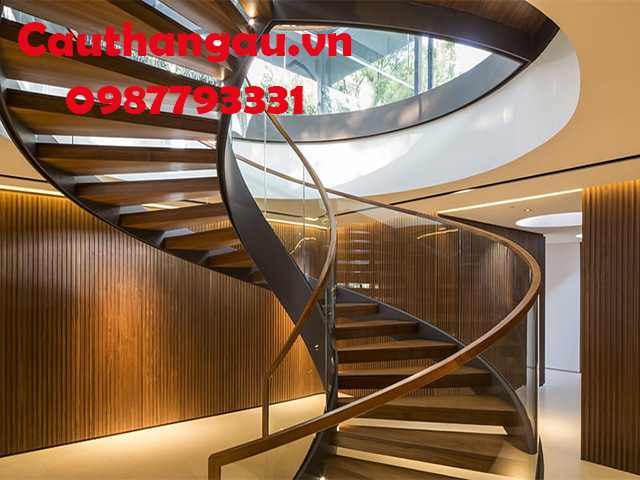 cầu thang xương cá đẹp nhất