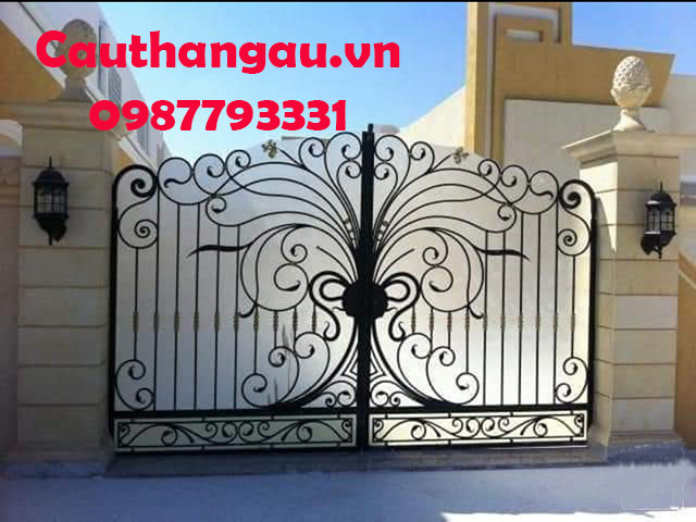 Cửa cổng sắt mỹ thuật CTA-C15 giá rẻ