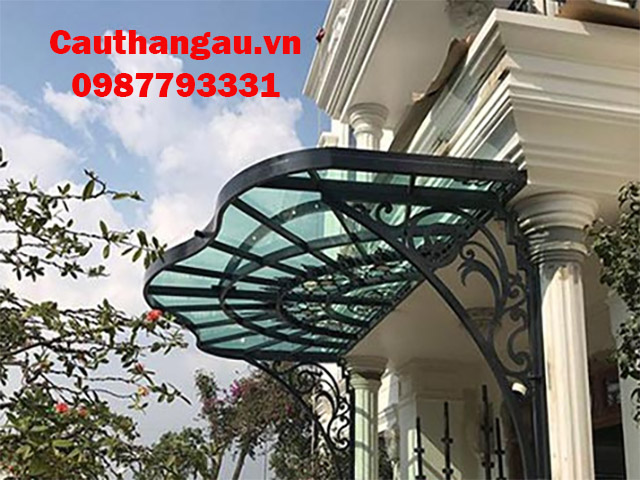 Tốp những mẫu mái kính cường lực nghệ thuật