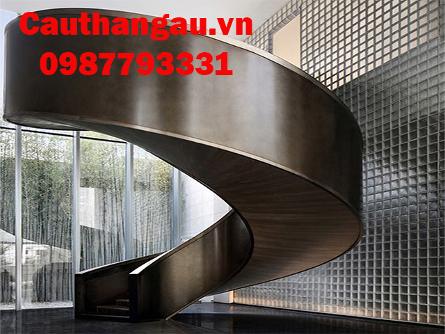 Cầu thang xoắn ốc xương sắt 8