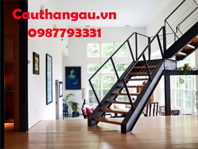 Cầu thang xương cá mấu CTA-XC27 2