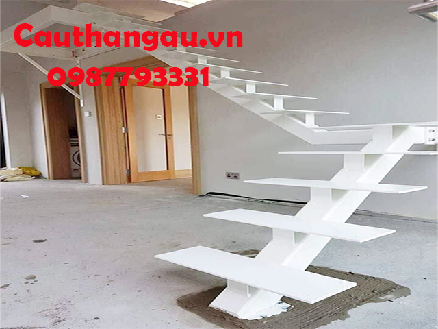 Cầu thang xương cá mẫu CTA - XC 25