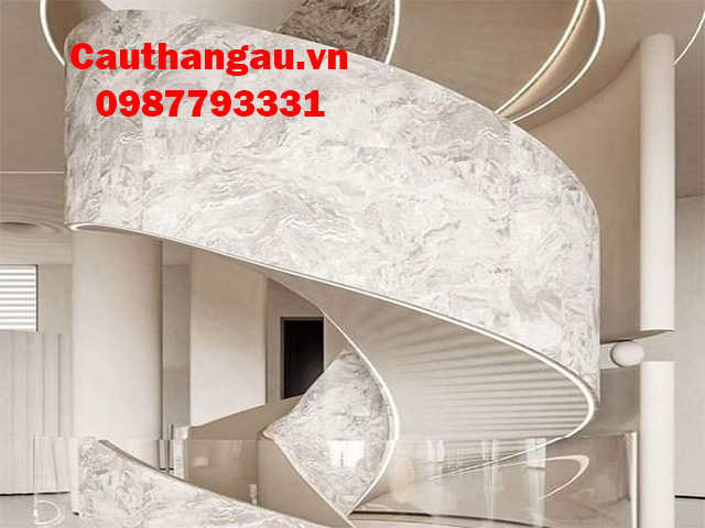 Cầu thang xoắn ốc xương sắt 5