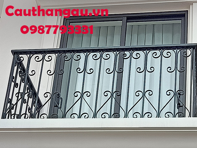 Ban công sắt nghệ thuật giá rẻ Mẫu CTA-B02