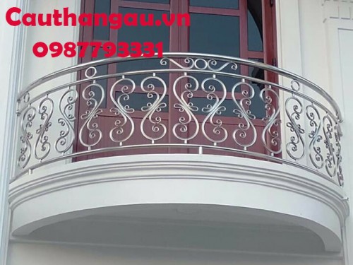 Ban công sắt nghệ thuật mấu CTA-B08