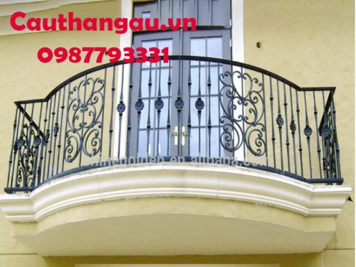 Ban công sắt nghệ thuật mấu CTA-B09
