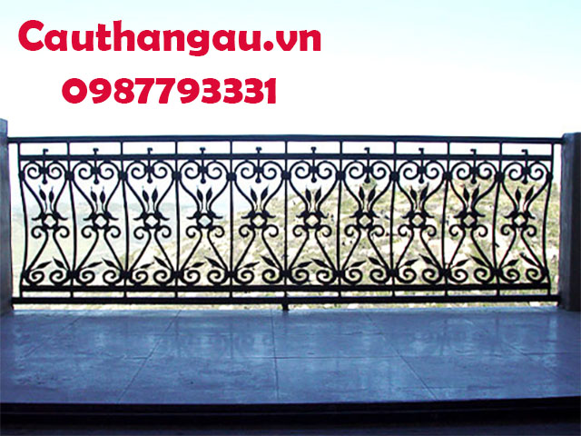 Ban công sắt nghệ thuật có tính thẩm mỹ cao giá rẻ mẫu CTA-B15