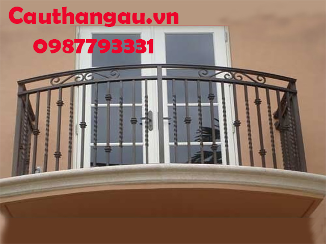 Ban công sắt mỹ thuật giá rẻ Mẫu CTA-B17