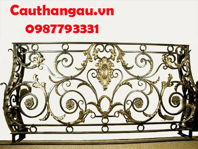 Ban công sắt mỹ thuật chất lượng tại Long Biên Mẫu CTA-B49