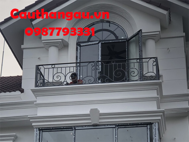 Ban công sắt nghệ thuật đẹp nhất giá rẻ Hà Nội Mẫu CTA-B50