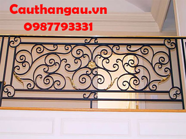 Ban công sắt nghệ thuật cho nhà biệt thự giá rẻ Gia Lâm Mẫu CTA-B56
