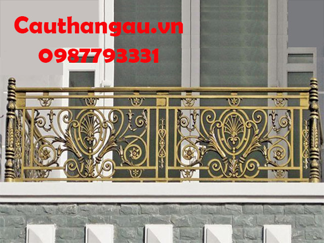Ban công sắt mỹ thuật giá rẻ sang trọng Mẫu CTA-B62