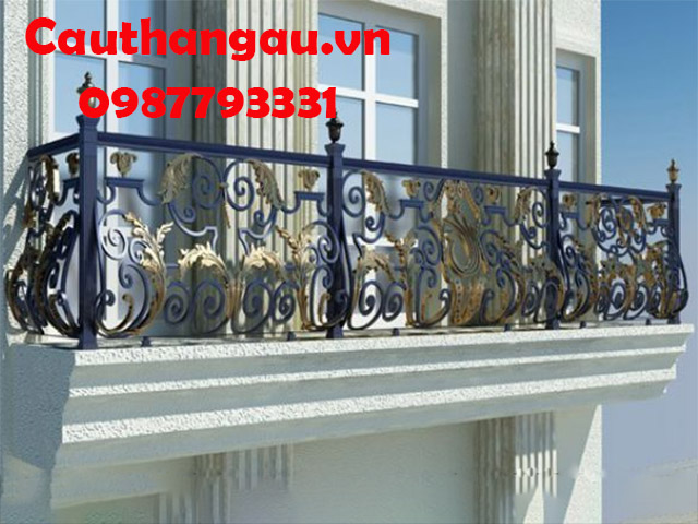 Ban công sắt nghệ thuật giá rẻ Mẫu CTA-B66