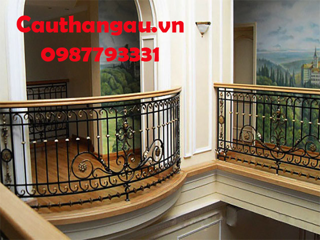 Ban công sắt nghệ thuật an toàn ấn tượng giá rẻ Mẫu CTA-B34