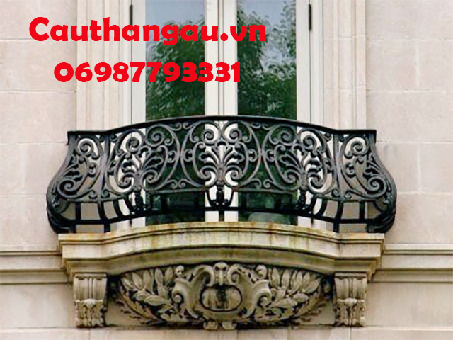 Ban công sắt nghệ thuật đẹp nhất giá rẻ Hà Nội Mẫu CTA-B42