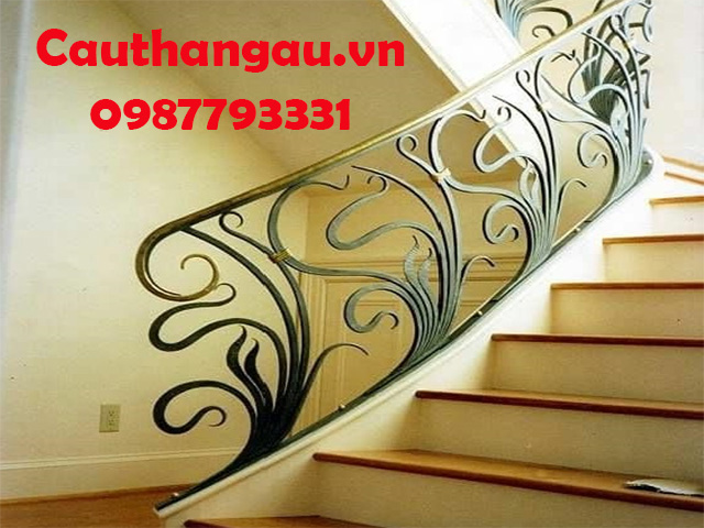 Cầu thang sắt mỹ thuật 7