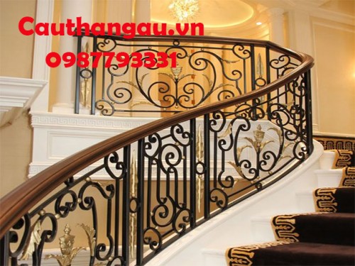 Cầu thang sắt mỹ thuật mấu CTA-T79