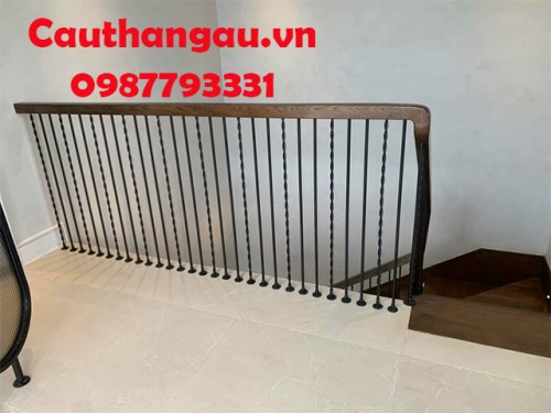 Cầu thang sắt mỹ thuật mấu CTA-T26