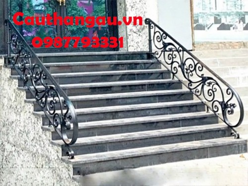 Cầu thang sắt mỹ thuật mấu CTA-T38