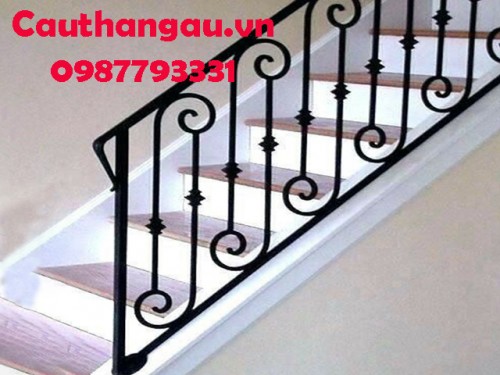 Cầu thang sắt nghệ thuật mấu CTA-T08