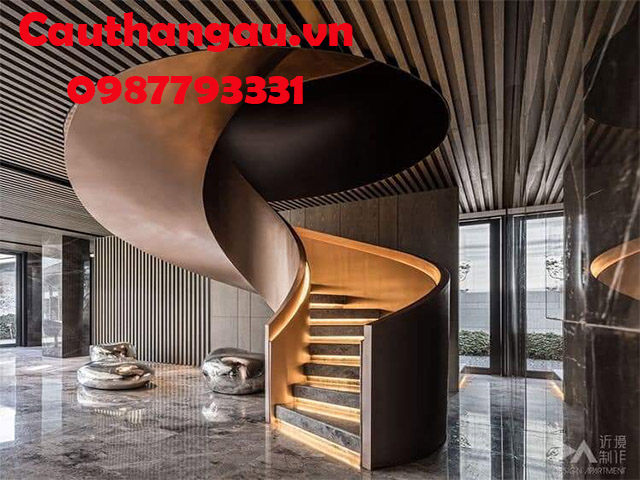 Cầu thang xương cá 256