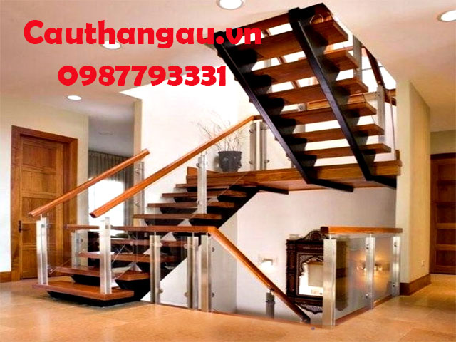 Cầu thang bay xương sắt đẹp giá rẻ chất lượng Mẫu CTA-XC26