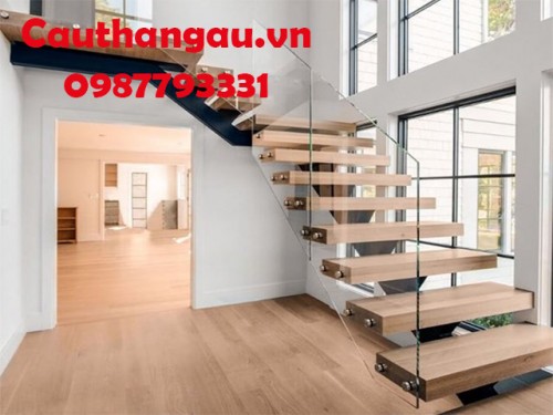 Cầu thang bay xương săt mấu CTA-XC05