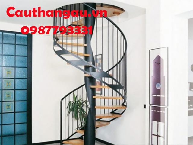 Cầu thang xương sắt bền đẹp nhất 2022 Mẫu CTA- XC15
