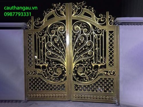 Cửa cổng sắt mỹ thuật CTA-C3