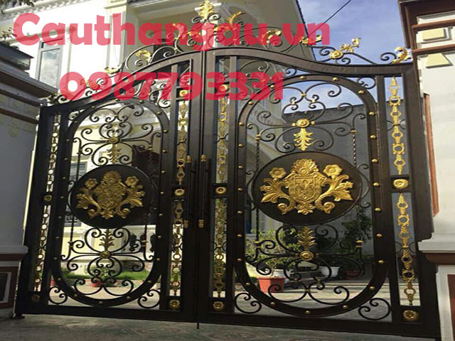 Cửa cổng sắt nghệ thuật đẹp tại hà nội