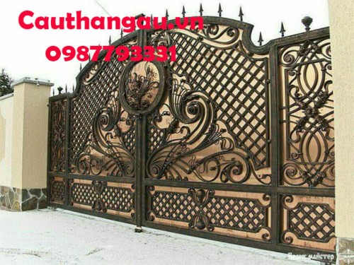 Cửa cổng sắt mỹ thuật CTA-C9