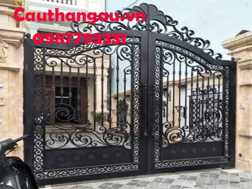 Cửa cổng sắt nghệ thuật CTA-C11