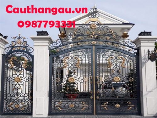 Cửa cổng sắt nghệ thuật CTA-C12