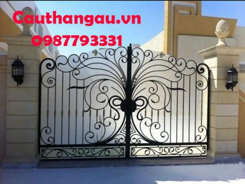 Cửa cổng sắt mỹ thuật CTA-C15