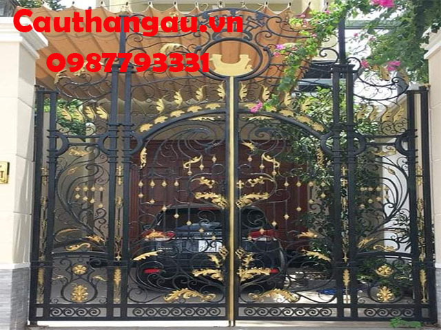 cửa cổng sắt nghệ thuật 59