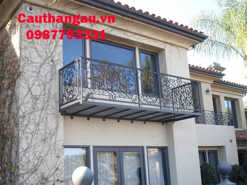 Ban công sắt mỹ thuật - nghệ thuật đẹp tại Gia Lâm