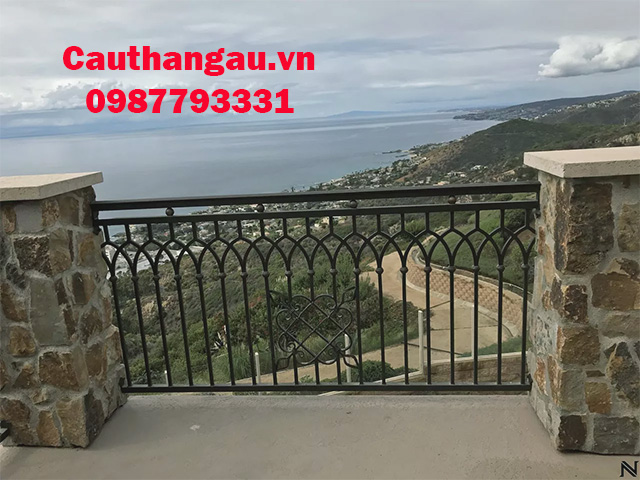 lan can sắt mỹ thuật nghệ thuật đẹp tại hà nội