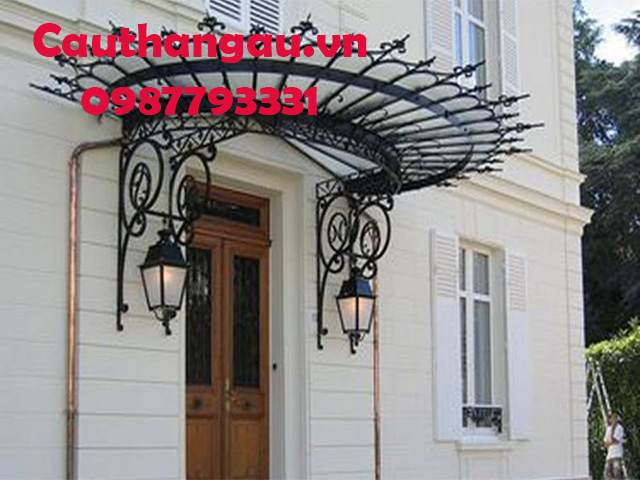 Mọi không gian đều có thể thi công mái che kính cường lực