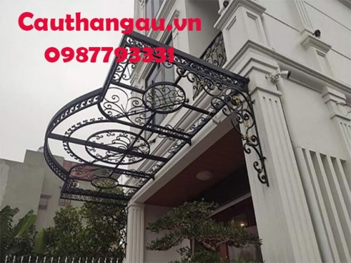 Mái kính khung sắt nghệ thuật đẹp giá rẻ tại hà nội
