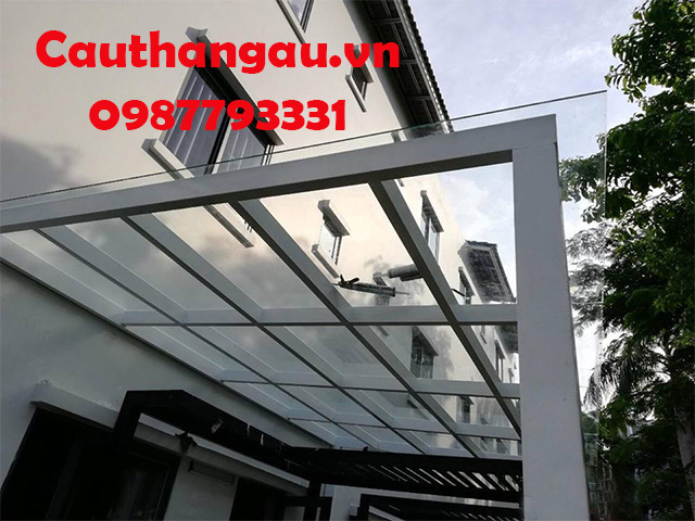 Mái kính khung sắt mỹ thuật giá rẻ Long Biên mẫu CTA-M21