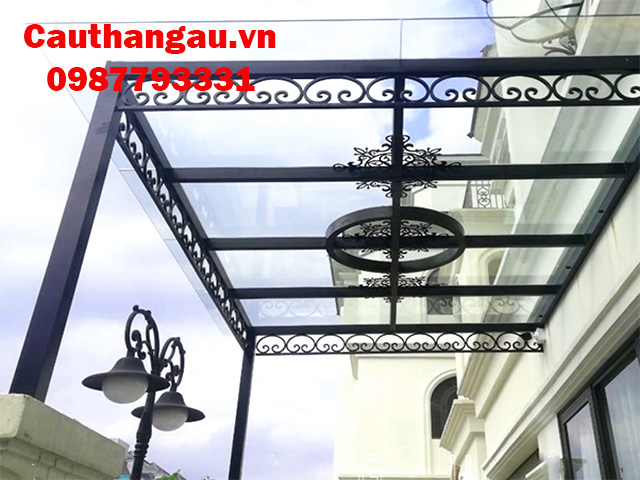 Mái kính cường lực đẹp danh cho biệt thự đẹp tại hà nội