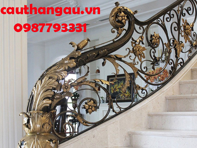 Cầu thang sắt nghệ thuật ĐẸP - CHẤT LƯỢNG tại Hà Nội