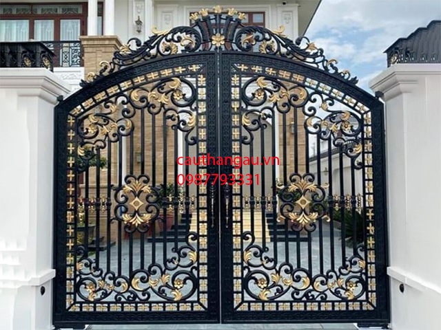 Cửa cổng sắt mỹ thuật