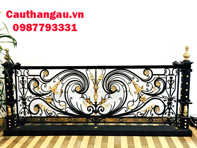 lan can sắt mỹ thuật nghệ thuật đẹp tại hà nội